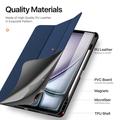 iPad Air 13 2024/2025 Dux Ducis Domo Tri-Fold Smart Folio Cover - Blå
