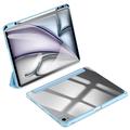 iPad Air 13 2024/2025 Dux Ducis Toby Tri-Fold Smart Folio Cover - Babyblå