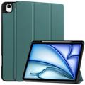 iPad Air 13 2025/2026 Tri-Fold Series Smart Folio-etui - Sortgrøn