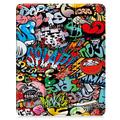 iPad Air 13 (2025) Tri-Fold Series Smart Folio-etui - Graffiti