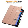 iPad Air 13 (2025) Tri-Fold Series Smart Folio-etui - Rosaguld