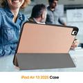 iPad Air 13 (2025) Tri-Fold Series Smart Folio-etui - Rosaguld