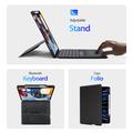 iPad Air 13 2026/2025/2024 Dux Ducis DK Bluetooth-tastaturcover - Sort