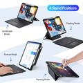 iPad Air 13 2026/2025/2024 Dux Ducis DK Bluetooth-tastaturcover - Sort