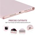iPad Air 13 2026/2025/2024/iPad Pro 12.9 2022/2021/2020/2018 Bluetooth-tastaturetui - pink