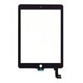 iPad Air 2 Display Glas & Touchskærm - Sort