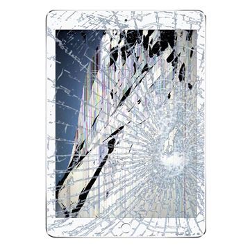 iPad Air 2 Skærm Reparation - LCD/Touchskærm - Hvid - Grade A