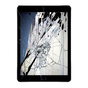 iPad Air 2 Skærm Reparation - LCD/Touchskærm - Sort
