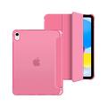 iPad 2022/2025 Tech-Protect SmartCase Pen Hybrid Tri-Fold Folio Cover - Krystal magenta