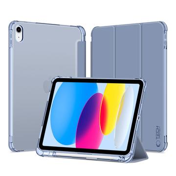 iPad 2022/2025 Tech-Protect SmartCase Pen Hybrid Tri-Fold Folio Cover - Krystal blå