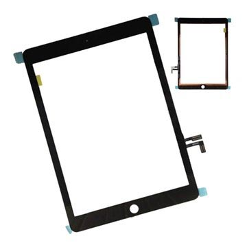iPad Air, iPad 9.7 Display Glas & Touch Screen - Sort
