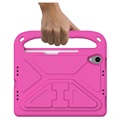 iPad Mini (2021) Stødsikkert Transportabelt Cover til Børn - Pink