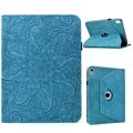 iPad Mini (2026) Mandala 360 Rotary Folio-etui - Blå