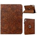 iPad Mini (2026) Mandala 360 Rotary Folio-etui - brun