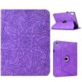 iPad Mini (2026) Mandala 360 Rotary Folio-etui - Lilla