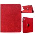 iPad Mini (2026) Mandala 360 roterende folio-etui - rød
