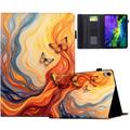 iPad Mini (2026) Wonder Smart Folio-etui med kortlommer - Sommerfugl