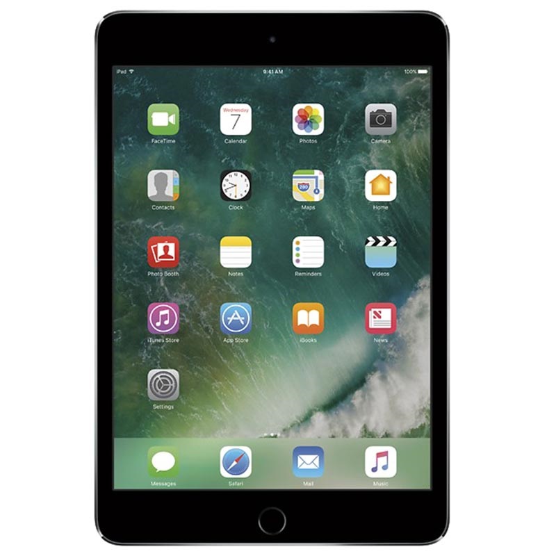 iPad Mini 4 Wi-Fi Cellular - 128GB - Fabriksrenoveret - Space Grå