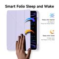 iPad Pro 11 2022/2021/2020 Dux Ducis Magi aftageligt 2-i-1 folioetui - Lilla