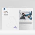 iPad Pro 11 2022/2021/2020 Dux Ducis Magi aftageligt 2-i-1 folioetui - Lilla