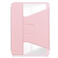 iPad Pro 11 2024/2025 360 Roterende Smart Cover med Bluetooth-tastatur - Pink
