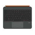 iPad Pro 11 2024/2025 TU3607P Baggrundsbelyst magnetisk tastaturetui med 360 graders roterende stativ