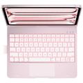 iPad Pro 11 2024/2025 Typecase Flexbook Touch Tastaturetui - US-layout - Lysepink