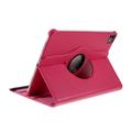 iPad Pro 11 2024/2025 360 Roterende Folio Cover - Hot pink