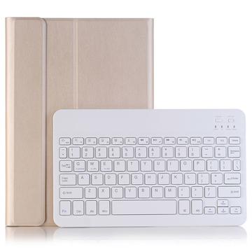 iPad Pro 11 2024/2025 Cover med Bluetooth Tastatur - Guld