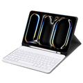 iPad Pro 11 2024/2025 Cover med Bluetooth Tastatur - Guld