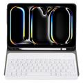 iPad Pro 11 2024/2025 Cover med Bluetooth Tastatur - Guld
