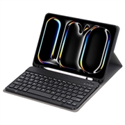 iPad Pro 11 2024/2025 Cover med Bluetooth Tastatur