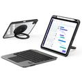 iPad Pro 11 2024/2025 Dux Ducis VK Hybrid-etui med Bluetooth-tastatur - Sort