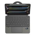 iPad Pro 11 2024/2025 Dux Ducis VK Hybrid-etui med Bluetooth-tastatur - Sort