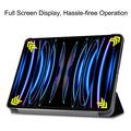 iPad Pro 11 2024/2025 Tri-Fold Series Smart Folio Cover - Rør mig ikke
