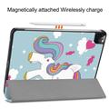 iPad Pro 11 2024/2025 Tri-Fold Series Smart Folio Cover - Enhjørning