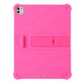 iPad Pro 11 (2025) silikoneetui med kickstand - Hot Pink