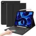 iPad Pro 12.9 2018/2020/2021/2022 Cover med Bluetooth Tastatur - Sort