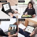 iPad Pro 12.9 2018/2020/2021/2022 Cover med Bluetooth Tastatur - Sort