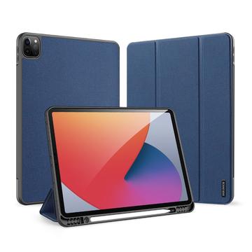 iPad Pro 12.9 2020/2021/2022 Dux Ducis Domo Tri-Fold Smart Folio Cover - Blå