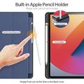 iPad Pro 12.9 2020/2021/2022 Dux Ducis Domo Tri-Fold Smart Folio Cover - Blå