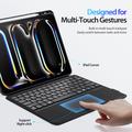 iPad Pro 13 2024/2025 Dux Ducis DK Bluetooth tastatur-cover - Sort
