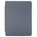 iPad Pro 13 2024/2025 K09 magnetisk lædertastaturetui med touchpad - sort