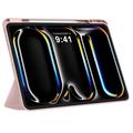 iPad Pro 13 2024/2025 Tech-Protect SmartCase Pen Tri-Fold Folio Cover - Pink