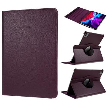iPad Pro 13 2024/2025 360 Roterende Folio Cover - Mørke lilla