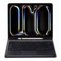 iPad Pro 13 2024/2025 Cover med Bluetooth Tastatur - Sort