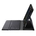 iPad Pro 13 2024/2025 Cover med Bluetooth Tastatur - Mørkeblå