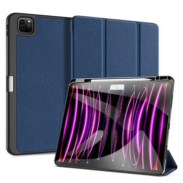 iPad Pro 13 2024/2025 Dux Ducis Domo Tri-Fold Smart Folio Cover - Blå