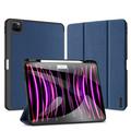 iPad Pro 13 2024/2025 Dux Ducis Domo Tri-Fold Smart Folio Cover - Blå