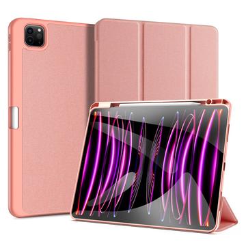 iPad Pro 13 2024/2025 Dux Ducis Domo Tri-Fold Smart Folio Cover - Pink